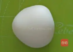 Illustration of how to make avocado steamed buns 1