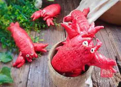 Illustration of how to make crayfish steamed buns 12