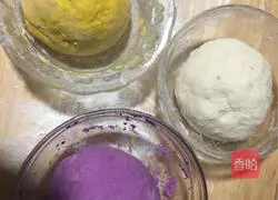 Illustration of how to make colorful cakes (steamed buns) 10