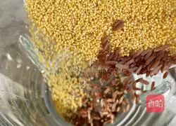 Illustration of how to make red date and red rice paste 3