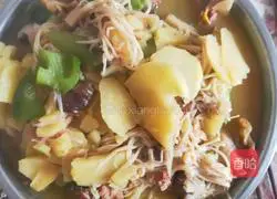 Illustration of Braised Chicken 11