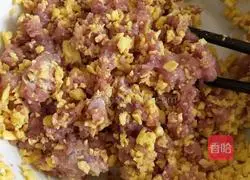 Chives, pork, vermicelli, egg dumplings Practice illustration 2