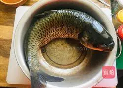 Illustration of how to make boiled fish 1