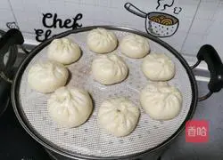 Milk-flavored bean paste bun recipe 15