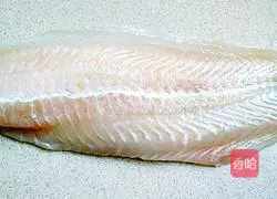 Illustration of how to make fish salad 1