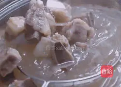 Illustration of how to make braised beef ribs with chestnuts 2