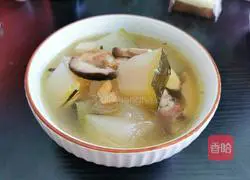 Winter melon and mushroom soup recipe 13