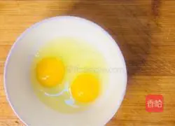 Illustration of how to make fried egg buns 2