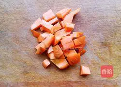 Illustration of how to make colorful vegetable noodles 6