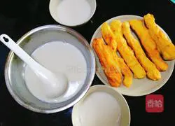 Illustration of homemade super simple fried dough sticks 4