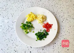 Minced pork with pickled mustard Illustration of how to make steamed tofu 4