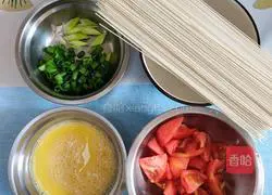 Staple food│Tomato and egg noodles, a simple stomach-warming breakfast recipe 2