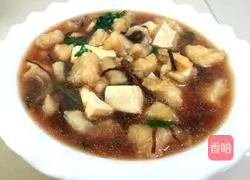 Illustration of how to make Longli fish tofu soup 10