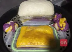 Colored cake (steamed buns) Illustration of practice 14