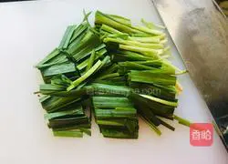 Illustration of how to make shredded squid and fried leeks 5