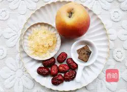 Apple Tremella Soup Illustration 1