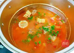 Tomato and Corn Spare Ribs Soup Illustration 13