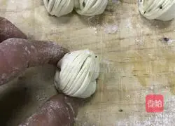 Illustration of how to make noodles (steamed buns, steamed buns, and flower rolls 3