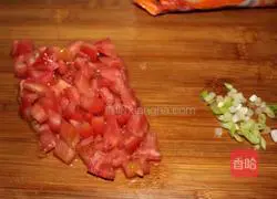 Delicious pimple soup Illustration of how to make soup 1