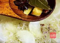 Illustration of how to make radish and mutton soup 9