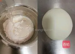 Illustration of how to make bird steamed buns 1