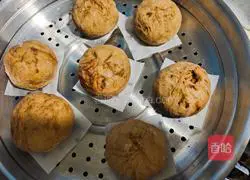 Illustration of how to make brown sugar and jujube steamed buns 6