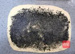 Illustration of how to make pumpkin black sesame rolls 10