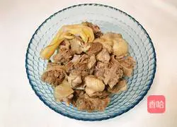 Illustration of how to make sour radish and duck soup 4