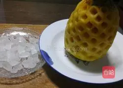 Illustration of how to make homemade canned pineapple 1