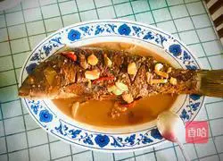 Illustration of home-style braised fish 12