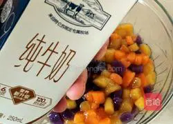 Three-color taro balls (handmade) illustration 15