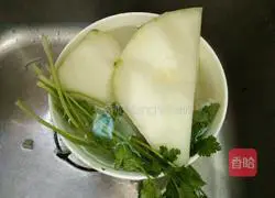 Winter Melon and Shrimp Soup Illustration of how to do it 3