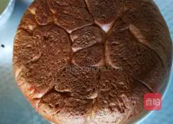 Illustration of how to make rice cooker bread 8