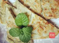 Illustration of how to make mint pancakes 4