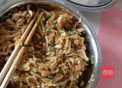 Illustration of how to make radish powder stuffed buns 17