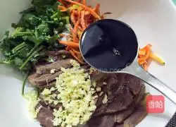 Illustration of how to make cold beef 10