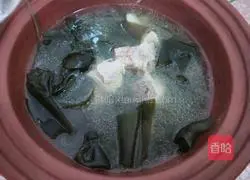 Illustration of how to make kelp and pork ribs soup 7