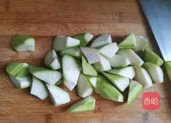 Clam loofah soup recipe 4