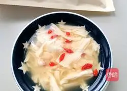 Illustration of how to make yuba and barley sugar water 7