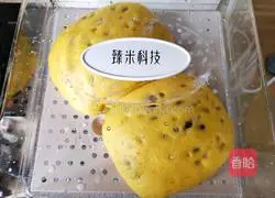 Illustration of how to make pumpkin honey bean steamed buns 8