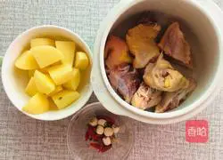 Potato and chicken soup recipe 1