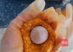 Illustration of how to make zero flour sweet potato oatmeal buns (tangyuan stuffing) 4