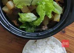 Illustration of how to make radish and beef stew 7