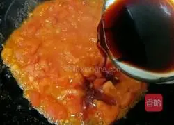 Illustration of tomato and egg braised noodles 9