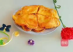 Illustration of how to make banana yogurt egg pancake 12