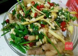 Illustration of how to make chicken feet with lemon and pickled pepper 6