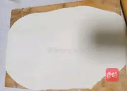 Illustration of how to make a large bowl of wide noodles 6