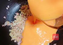 Illustration of how to make carrot soup pasta 15