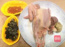 Illustration of how to make fungus and pigeon soup 1