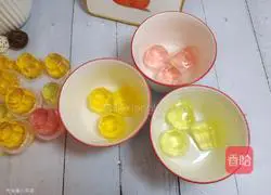 Illustration of how to make glutinous rice balls 1